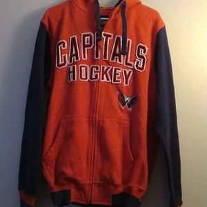 Capitals zip-up hoodie